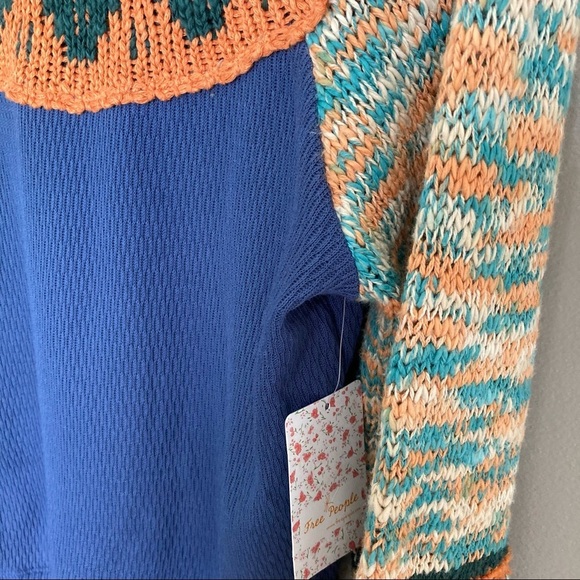 NWT Free People Swit the Small Stuff Sweater - Picture 5 of 6